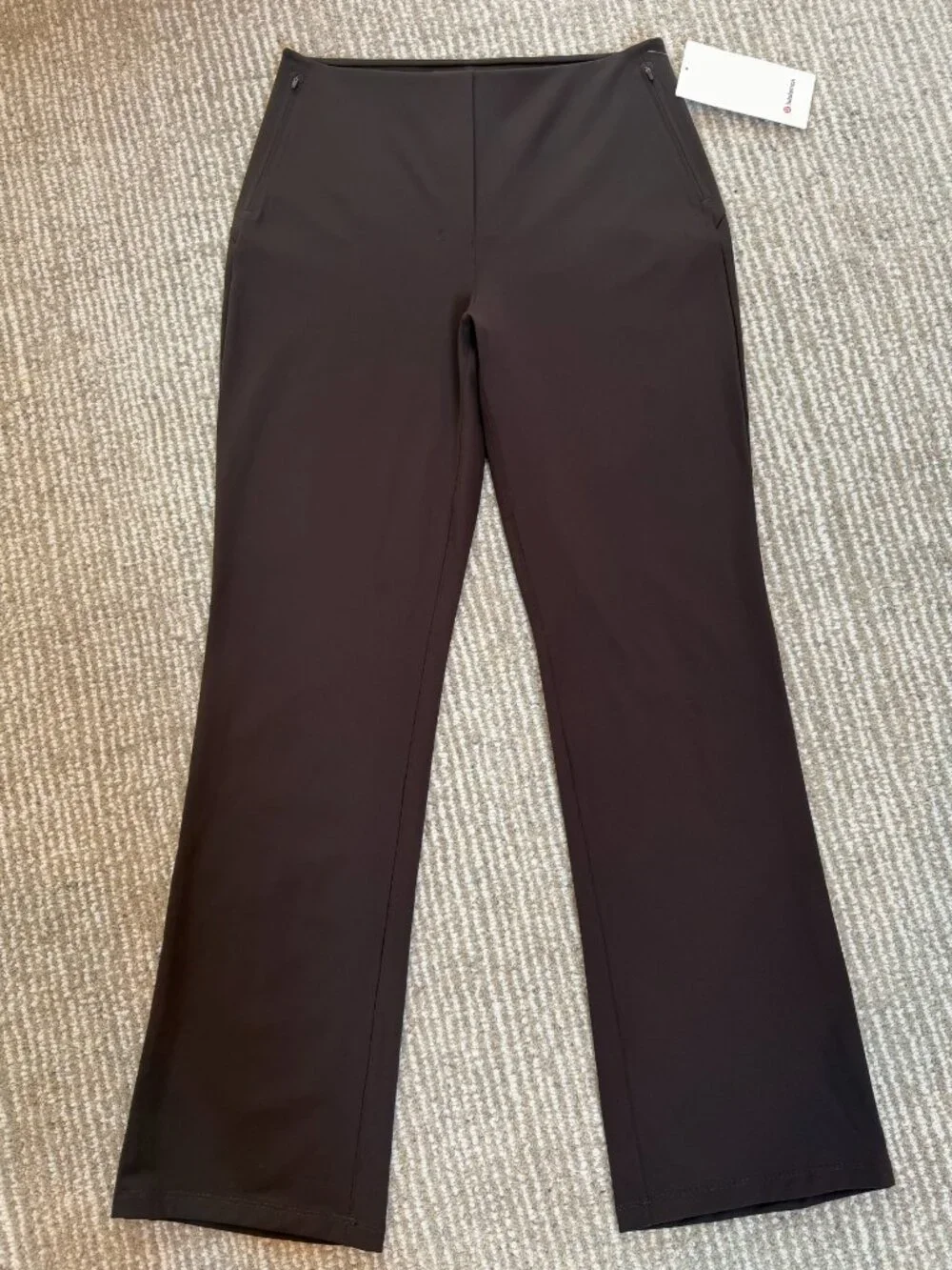 Lululemon Smooth Fit Pull-On High-Rise Pant Espresso Size 10 NWT Luxtreme